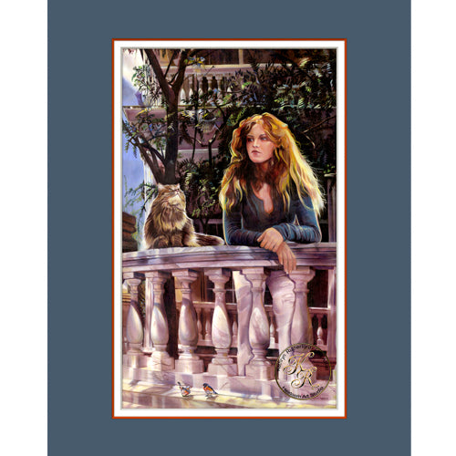 Do You See What I See? is an original Spirit Painting by Kathryn Rutherford-Heirloom Art Studio.