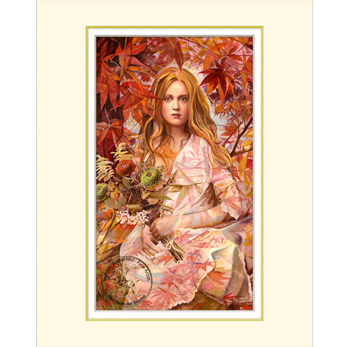 Original Kathryn Rutherford Spirit Painting of the beauty of Fall.