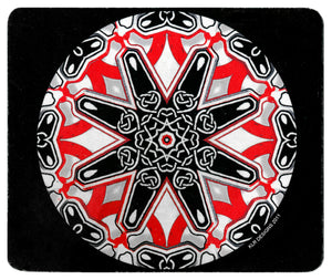 Celtic Love Knots-An original Kathryn Rutherford Graphic Design Dye Sublimation Mousepad.