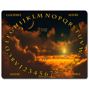 "Golden Cloud Sun and Moon" Pendulum Message Board--Metaphysical Tool for Reiki, Dowsing, and Divination Readings.
